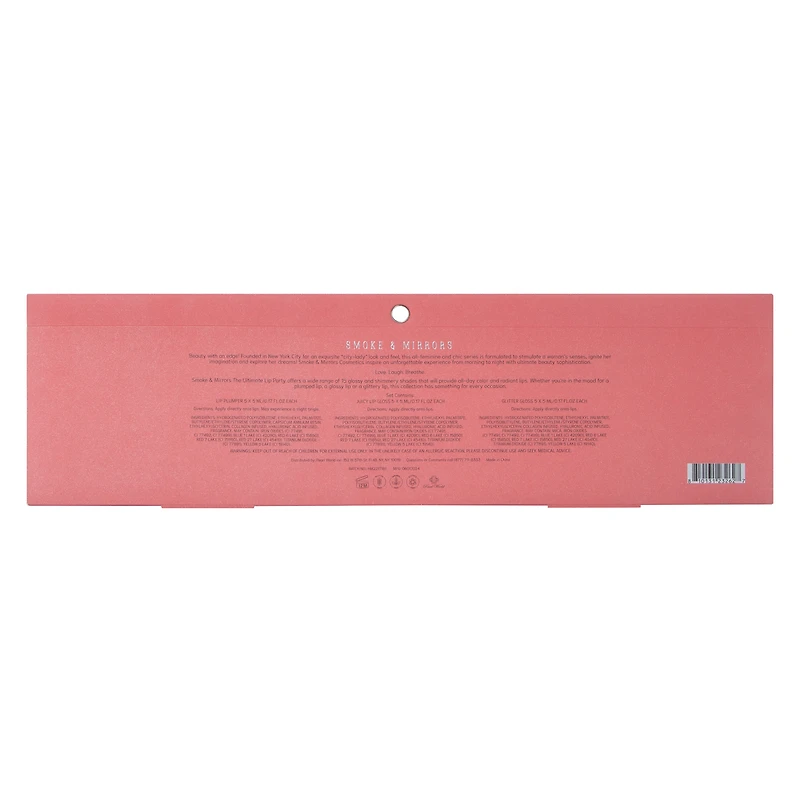 Smoke & Mirrors The Ultimate Lip Party 15-Piece Set