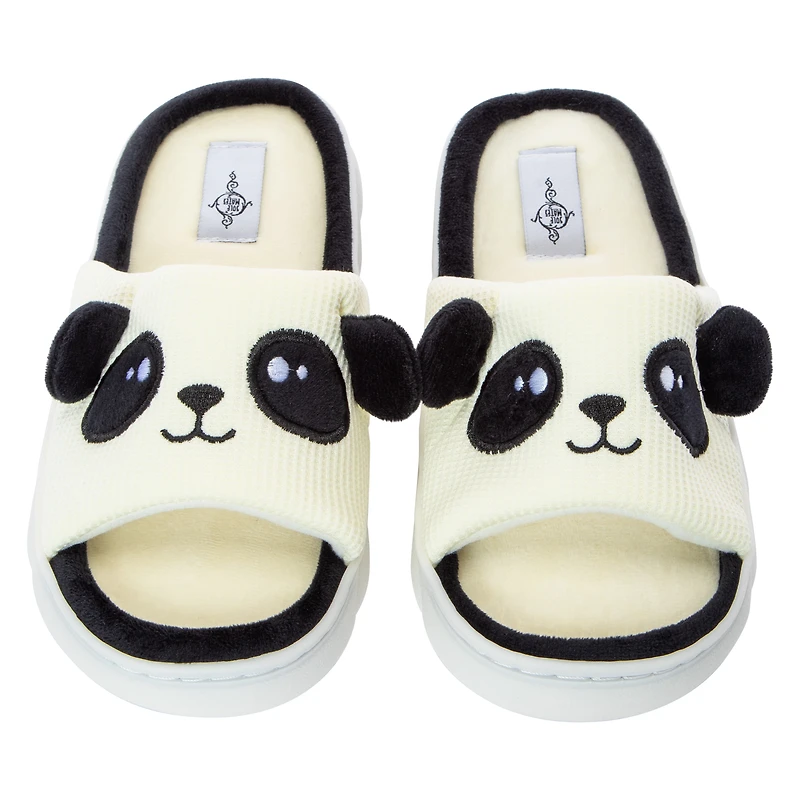 Ladies Animal Face Slippers