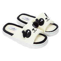 Ladies Animal Face Slippers