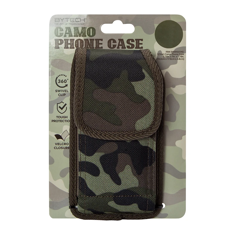 Camo Phone Case XXL 3.75in x 7in
