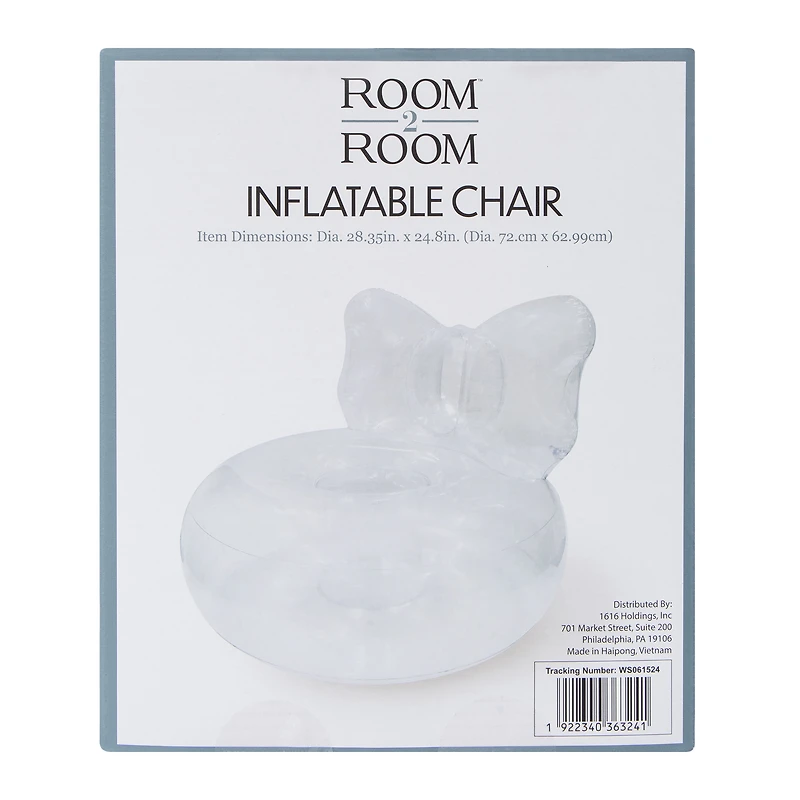 Bow-Shaped Inflatable Chair