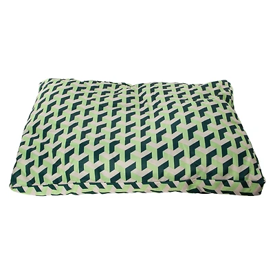 Geometric-Print Pet Bed Pillow 18in x 28in
