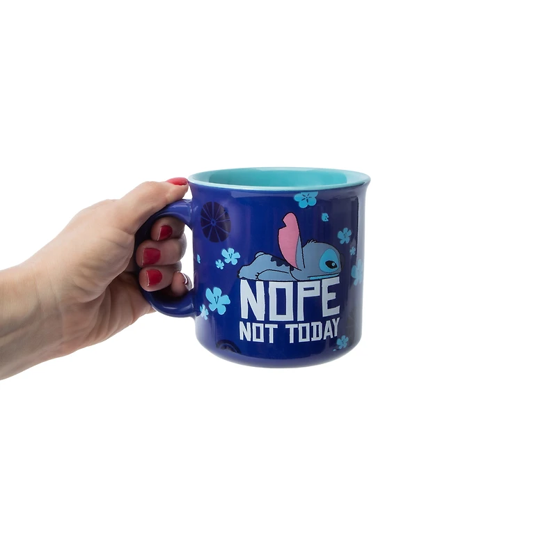 Disney Stitch Nope Not Today Mug 20oz