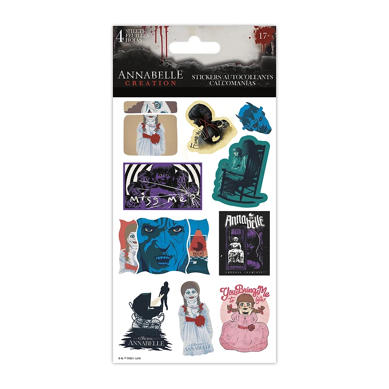 Trendy Stickers 4-Sheets