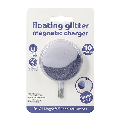 Floating Glitter Magnetic Magsafe® Charger 10W