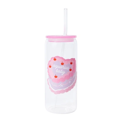 Star Sign Glass Tumbler 20oz