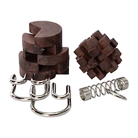 Brain Busters Wood & Metal Brain Puzzles 4-Pack
