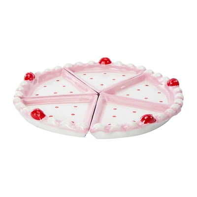 Cake Appetizer Plates 5-Set