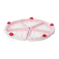 Cake Appetizer Plates 5-Set