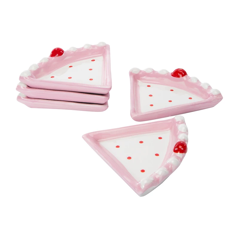 Cake Appetizer Plates 5-Set