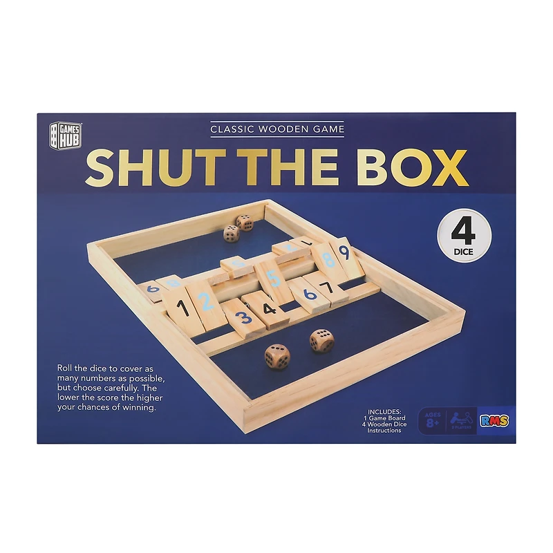 Shut The Box Board Game