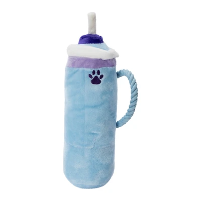 Tumbler Bottle Cruncher Plush Pet Toy