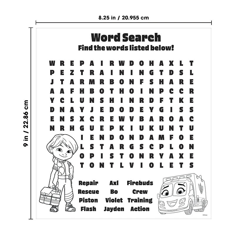 Disney Grab And Go™ Sticker & Activity Kit