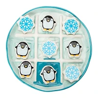 Tic Tac Toe Ceramic Board Game And Pieces