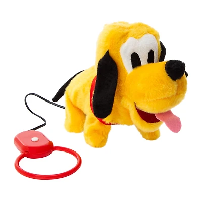 Disney Wire Leash Controlled The Pluto Plush Toy