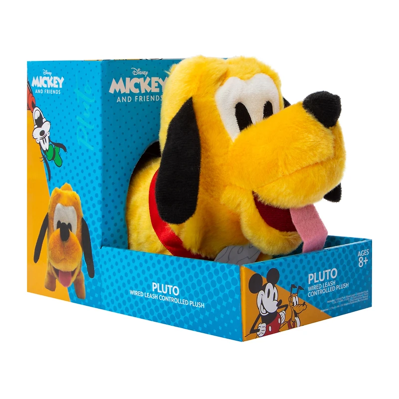 Disney Wire Leash Controlled The Pluto Plush Toy