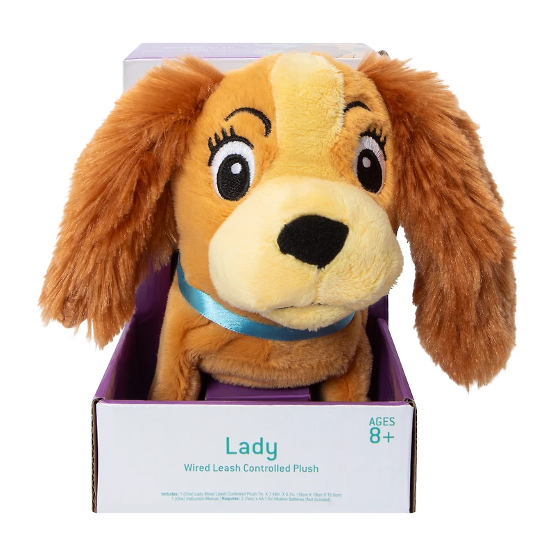 Disney Lady & The Tramp Lady Wired Leash Controlled Plush