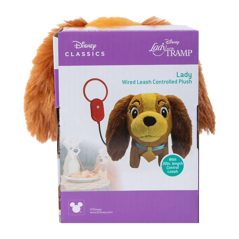 Disney Lady & The Tramp Lady Wired Leash Controlled Plush