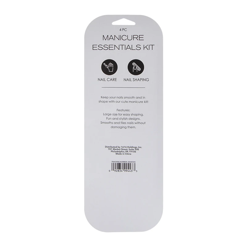 Manicure Essentials Kit 4-Piece