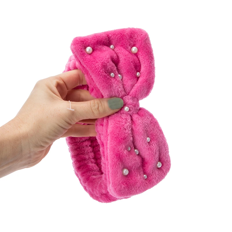 Pearly Plush Headband
