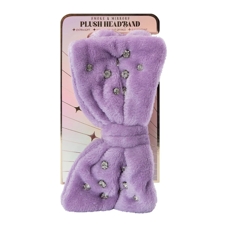 Rhinestone Plush Headband