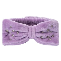 Rhinestone Plush Headband