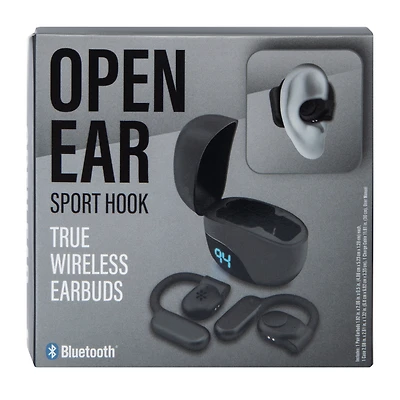 Open Ear Sport Hook Bluetooth® True Wireless Earbuds