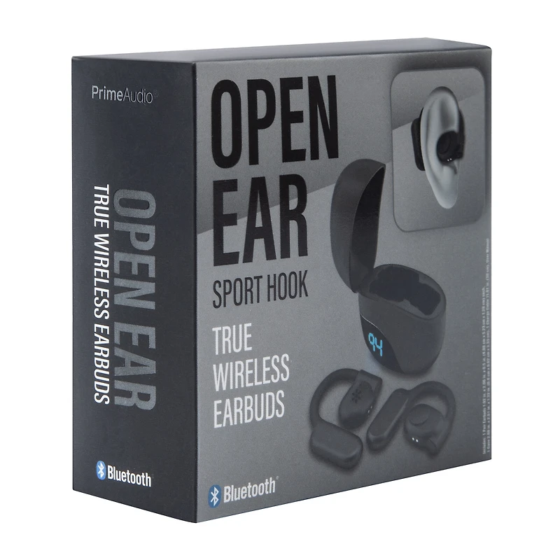 Open Ear Sport Hook Bluetooth® True Wireless Earbuds