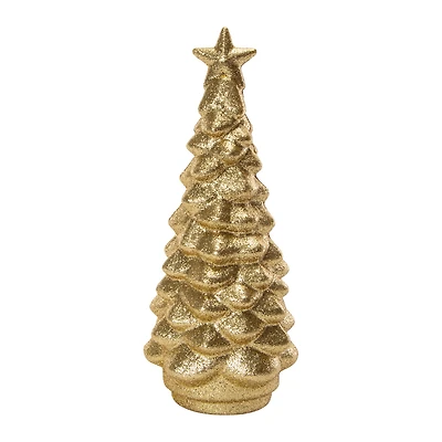Glitter Tabletop Christmas Tree 4in x 9.4in