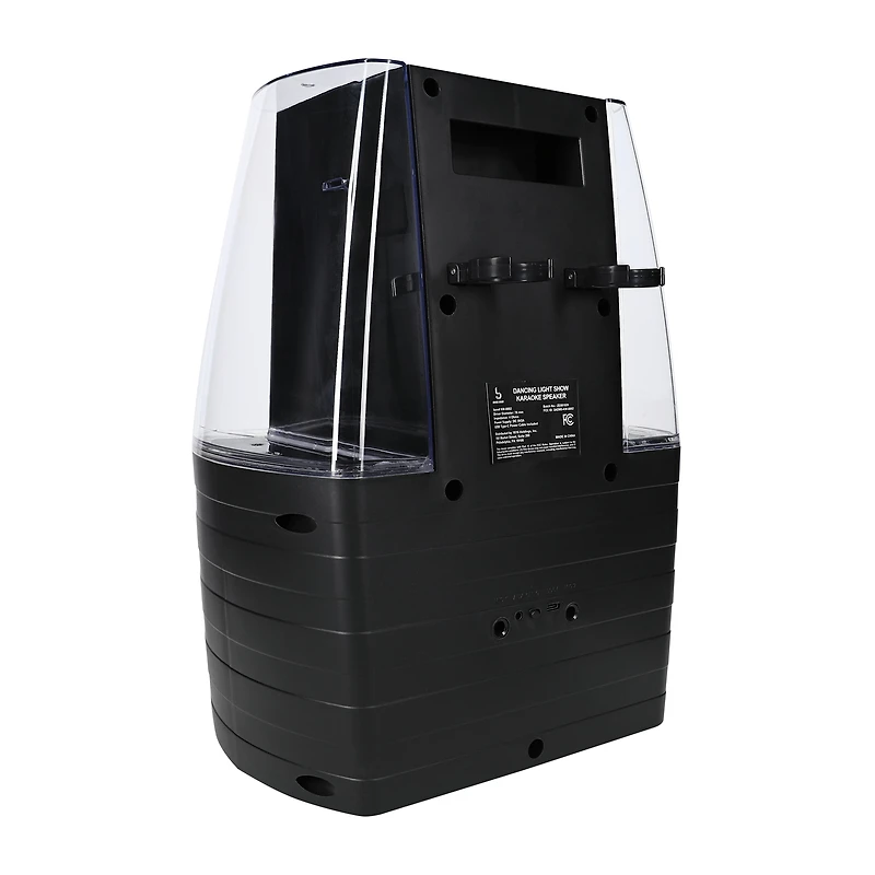 Bass Jaxx™ Dancing Light Show Karaoke Bluetooth® Speaker