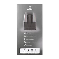 Bass Jaxx™ Dancing Light Show Karaoke Bluetooth® Speaker