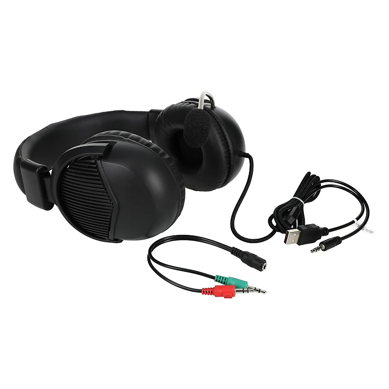 Titan Wired LED Gaming Headset With Mic