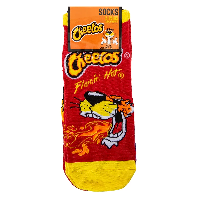 Cheetos® Ladies Ankle Socks 5-Pack