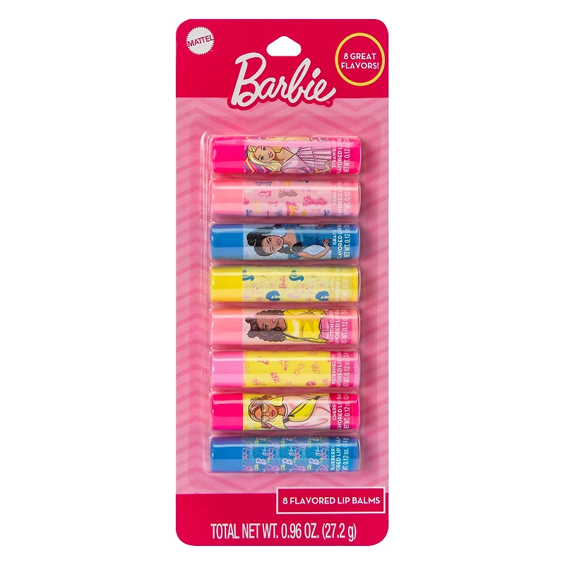 Flavored Lip Balms 8-Pack