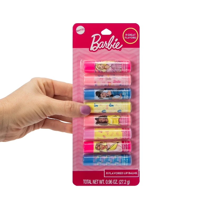 Flavored Lip Balms 8-Pack