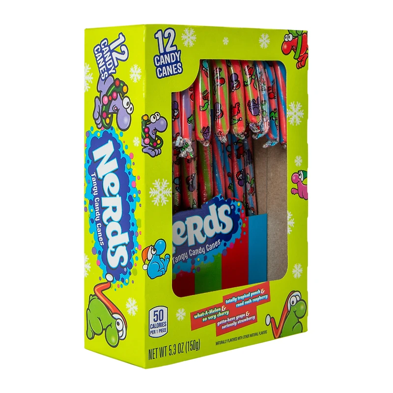 Nerds® Tangy Candy Canes 12-count box