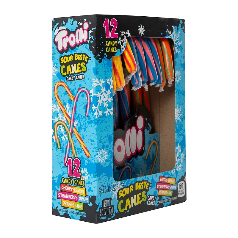 Trolli® Sour Brite Candy Canes 12-Count Box