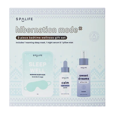 Spalife Hibernation Mode Bedtime Wellness Gift Set