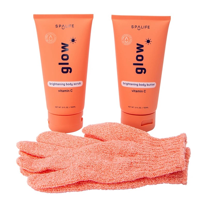 Spalife Let It Glow Bath Gift Set 3-Piece