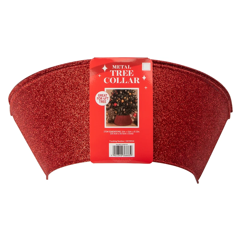 Metal Christmas Tree Collar,