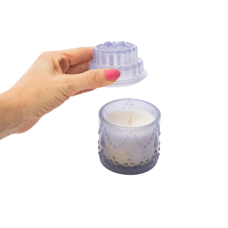 Glass Cake Candle