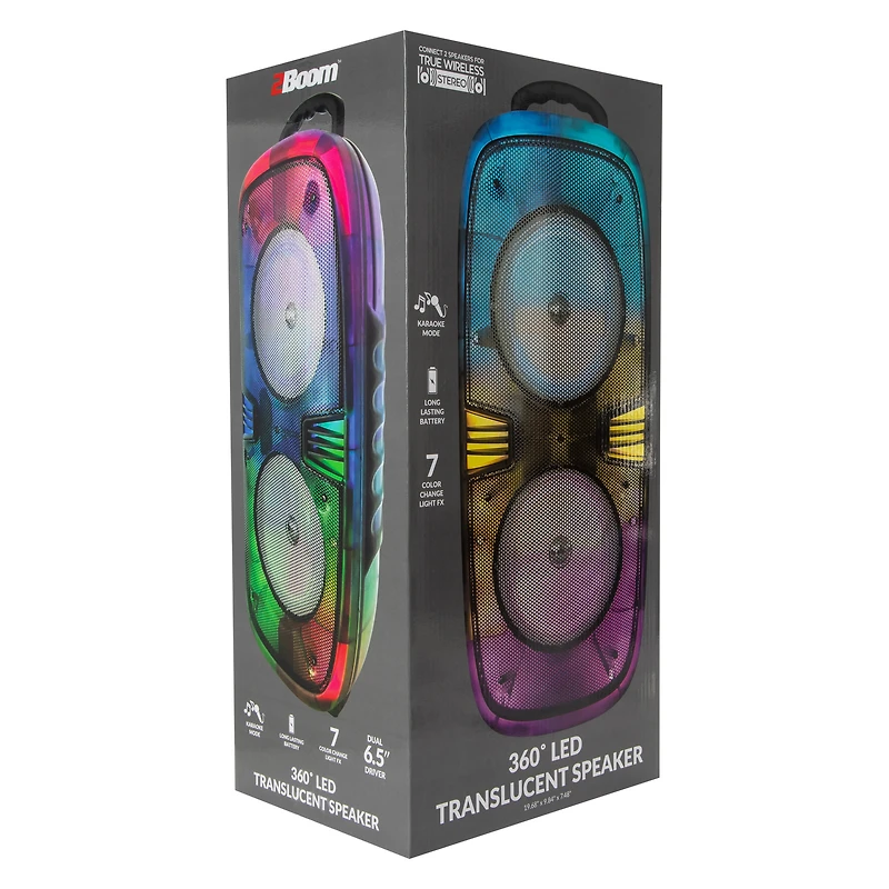 360° LED Translucent Speaker