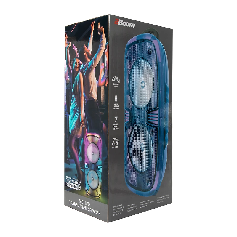 360° LED Translucent Speaker