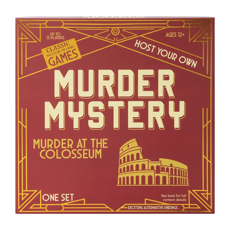 Murder Mystery Game Set