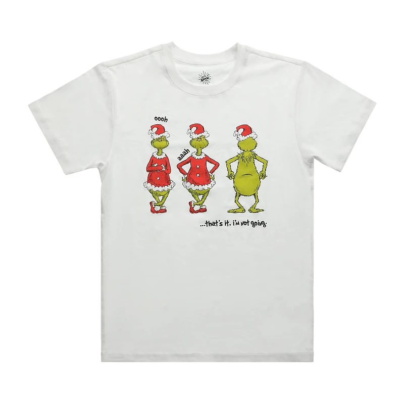 Grinch 'Not Going' Holiday Graphic Tee