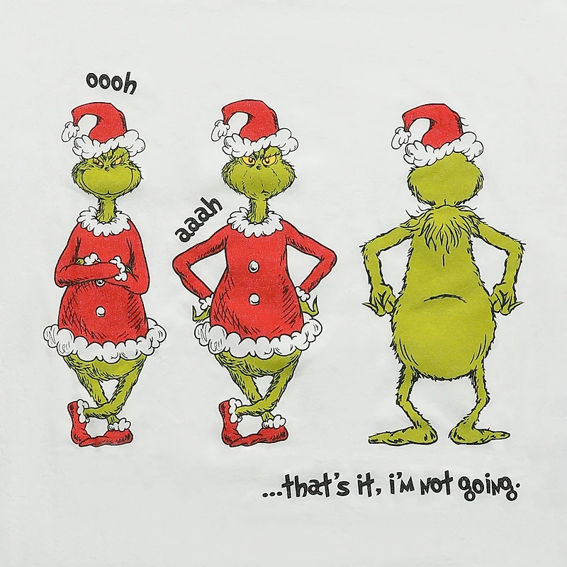 Grinch 'Not Going' Holiday Graphic Tee