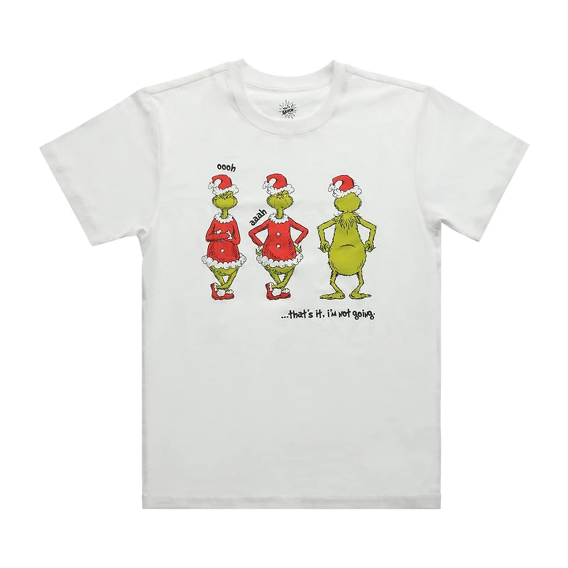 Grinch 'Not Going' Holiday Graphic Tee
