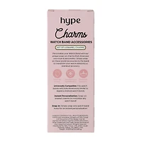 Charms Watch Band Accessories Set 4-Piece