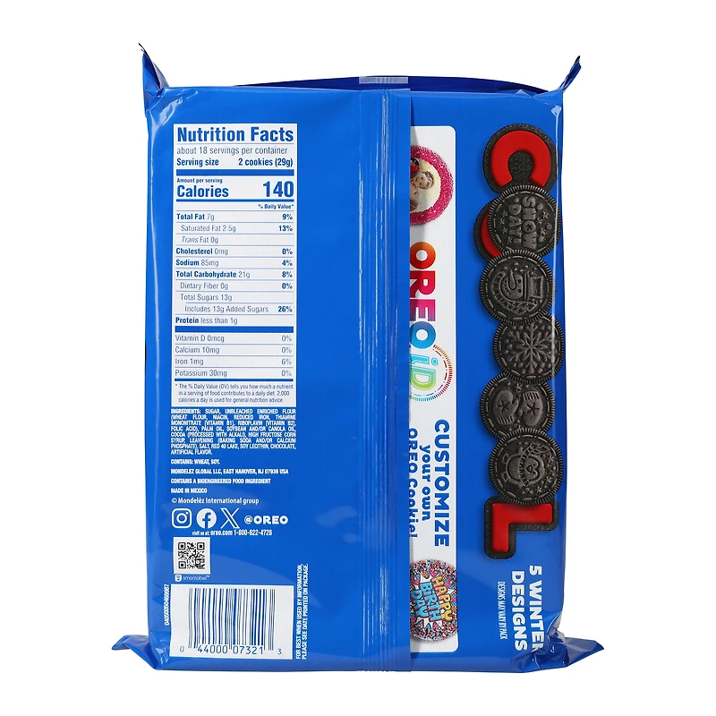 Oreo® Joy Limited Edition Chocolate Sandwich Cookies 2.71oz