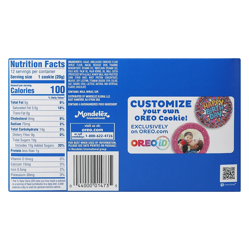 Oreo® White Fudge Covered Sandwich Cookies